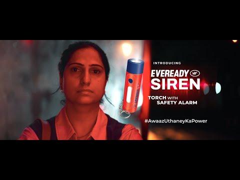 Eveready Siren DL102 Rechargeable Torch